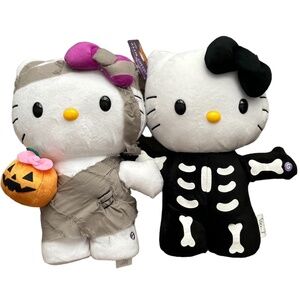 Hello Kitty Halloween Side Stepper Skeleton & Mummy